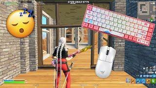 Akko 3068 TokyoKeyboard & Mouse Sounds ASMR Fortnite Tilted ZoneWars Gameplay 360 FPS