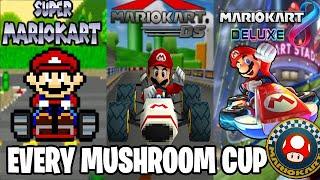 I Beat EVERY Mushroom Cup in ONE Video...