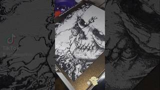 Branded Skull  Berserk Manga Panel Hueforge #3dprinting #berserk #manga #hueforge