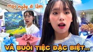 MỘT NGÀY ĐI LÀM & BUỔI TIỆC ĐẶC BIỆT CÙNG UYÊN KEN NA | VLOG4