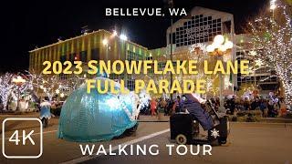 Bellevue's Snowflake Lane 2023 | Full Parade | Bellevue, WA ️️