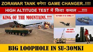 Indian Defence News:Zorawar Tank बनेगा Game Changer !!!,100 K-9 Gun,Su-30MKI  Missile Warning System