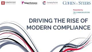 Driving the Rise of Modern Compliance