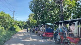 Street Food at Koh Dach Village in Kandal Province, Cambodia