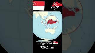 Top 5 Smallest Country In Asia #shorts #asia #country