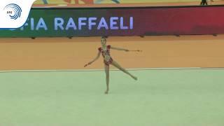 Sofia RAFFAELI (ITA) - 2018 Rhythmic Europeans, junior clubs final