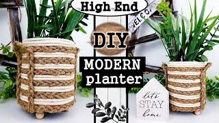 MODERN FARMHOUSE DIY DECOR | DIY HOME DECOR IDEA | HIGH END!