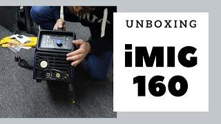 Bluemig iMig 160 Synergic MIG Welder Unboxing