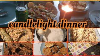 Candlelight dinner at home | easy recipes | anam waseem uk