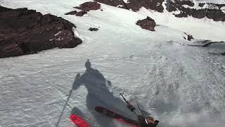 North Maroon Peak North Face Ski Descent
