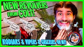 New Revolvers from Colt!...Kodiaks & Vipers & Grizzlies, Oh My!!!