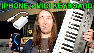 How To Use A MIDI Keyboard On iPhone