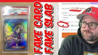 Fake PSA Graded Pokemon Cards Popping Up In Japan