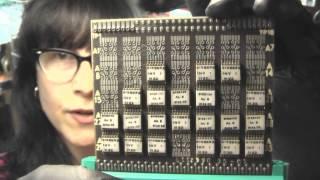The Apollo Saturn V Launch Vehicle Digital Computer (LVDC) Circuit Board