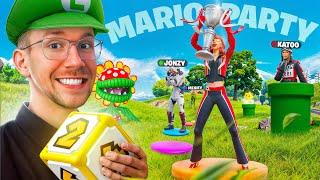 MARIO PARTY IN FORTNITE MIT YOUTUBERN! (eskaliert)