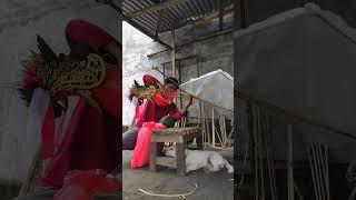Langsung Bersemangat Nerbangin Layangan Janggan "Aoda" #bligedesugi #shorts #layanganjanggan #naga