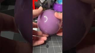 Color changing hollow silicone sphere