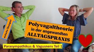 Polyvagaltheorie & Vagusnerv: leichte Praxisübung u. Anwendung für Patienten, das Interview Teil 1v2