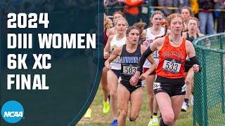 2024 DIII women's NCAA cross country championship | FULL RACE