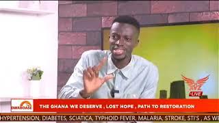 Ivan Kyei clashes with Fix The Country guys over Nkrumah's legacy with powerful presentation