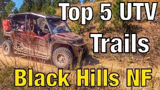 Top Five Black Hills UTV Trails || South Dakota Side by Side Riding & Overlanding Polaris General