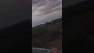 Russia Ka-52, Mi-8  full action in escorting Russian convoy and firing missiles in Ukraine.