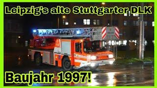 27 JAHRE ALTE STUTTGARTER DREHLEITERELW Zugführer️HLF 20️DLK 23-12 BF Leipzig Feuerwache Mitte