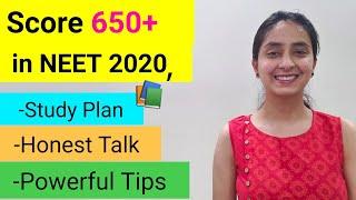 How to Score 650+ in NEET 2020 | Powerful Strategy | Super Motivation