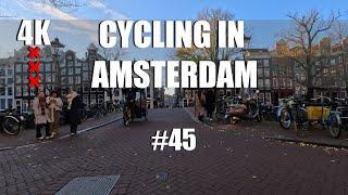 Amsterdam's Charm Unveiled: A 4K Cycling Odyssey through Iconic Canals and Streets