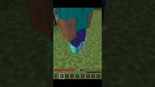 ستيف لابس حذاء دايموند ماين كرافت #ماين_كرافت #minecraft #shorts #اكسبلور