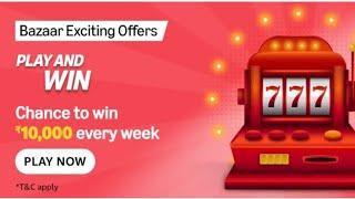 Amazon Bazaar Exciting Offers Quiz Answer Today I Jackpot  Bazaar Exciting Offers Quiz Answer Today