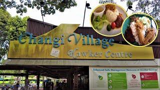 Lunch at Changi Village Hawker Centre