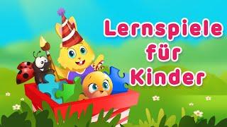 Kinderspiele für kinder ab 3-5 | Kostenlose Lernspiele | Clapenjoy