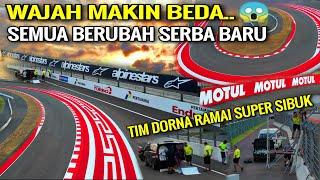 sirkuit mandalika terbaru makin beda untuk sambut motogp kali ini berubah tampil lebih 