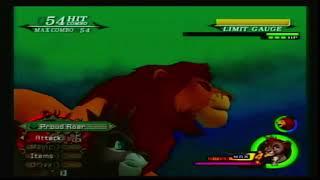 Kingdom Hearts 2 // Scar Boss Fight