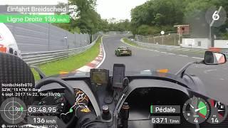 KTM X-Bow verfolgt eine schnelle Lady im Lotus Exige Cup auf der Nordschleife