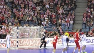 Krzysztof Lijewski bramka mecz Polska-Serbia Men's 2016 Piłka ręczna