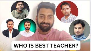 Maths का Best Teacher कौन हैं? Pattern change के बाद किससे पढ़े?