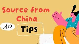 Source from China Tips: How to Source Products from China