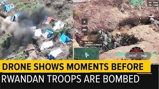Shocking Video of Congo Army Using Drones to Bomb M23 Rebel Trenches