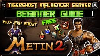 Tigerghost [Beginner Guide] Der leichteste Start | Metin2 2023 anfangen