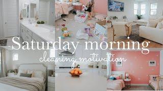 NEW  SATURDAY MORNING CLEANING MOTIVATION || HOUSE RESET || CLEAN WITH ME 2024