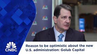 Reason to be optimistic about the new U.S. administration: Golub Capital