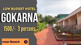 Gokarna Low Budget Hotel | Cheap Stay In Gokarna | 1500rs For 3 People | Things To Do In Gokarna