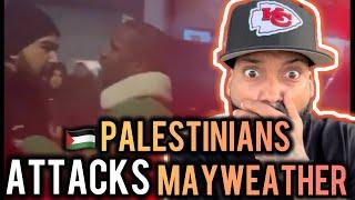 (ATTACKED!!) “London Palestinians Physically Assaults Floyd Mayweather For His Support Of Israel.”