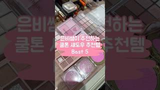 은비쌤이 추천하는 쿨톤 핑크 섀도우