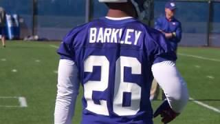 First look: Saquon Barkley highlights at Giants' rookie minicamp