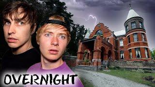 OVERNIGHT in USA's Most Haunted Castle (scary)