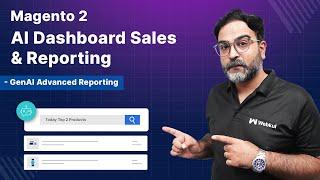 Magento 2 AI Dashboard Sales and Reporting - GenAI Advanced Reporting