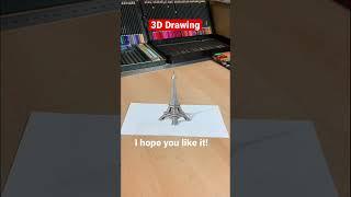 Drawing in 3D effect